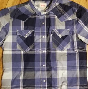 Levi's short sleeve button up shirt